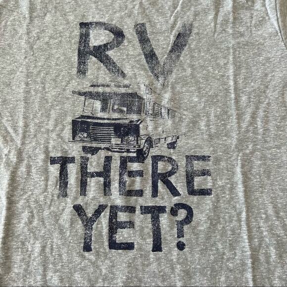 NEW State of Mine Men’s Short Sleeve Grey RV There Yet? Graphic T-Shirt - Picture 4 of 8